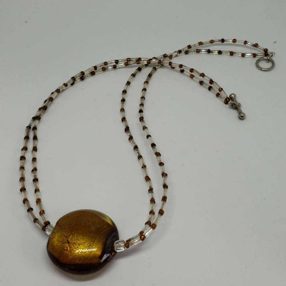 Handmade necklace, beaded necklace, beaded choker